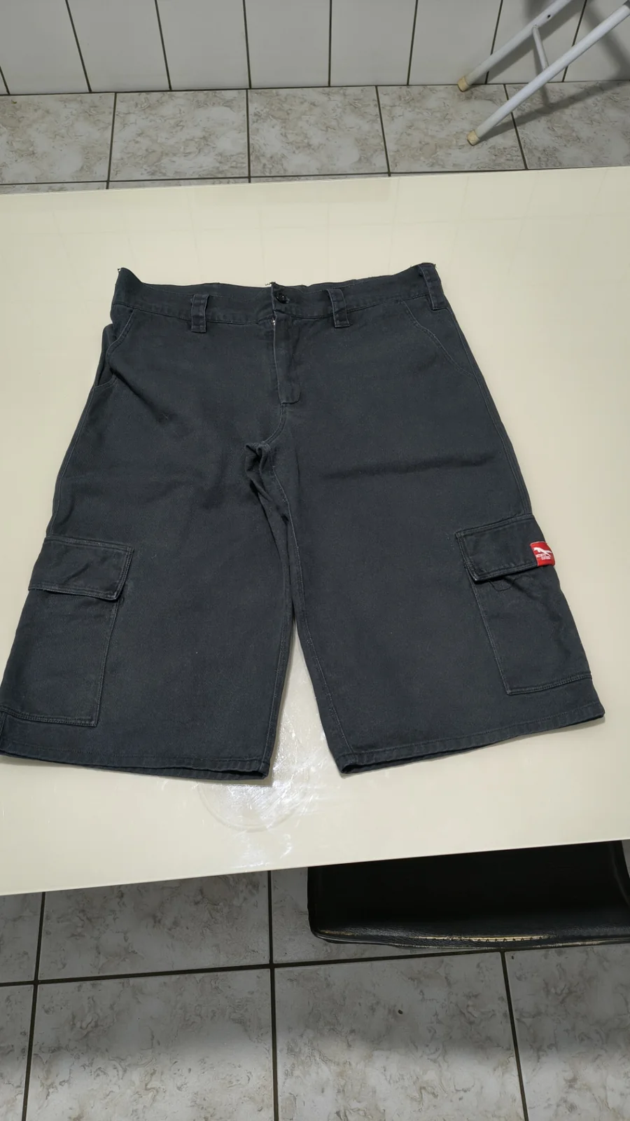 Short Cargo Preto